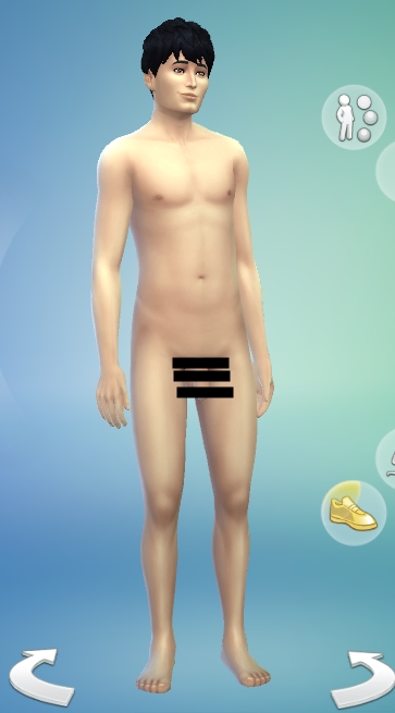 Sexy naked sims
